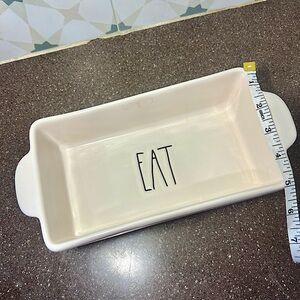 Rae Dunn Loaf Ceramic Baker